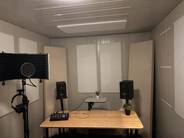 Muziek Studio Zelfbouw. Incl panelen., Doe-het-zelf en Verbouw, Platen en Panelen, Nieuw, Overige materialen, Ophalen