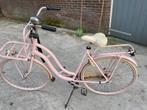 Lola Jo fiets - Roze meisjesfiets met voordrager, Fietsen en Brommers, Ophalen of Verzenden, Gebruikt, 26 inch of meer, Handrem