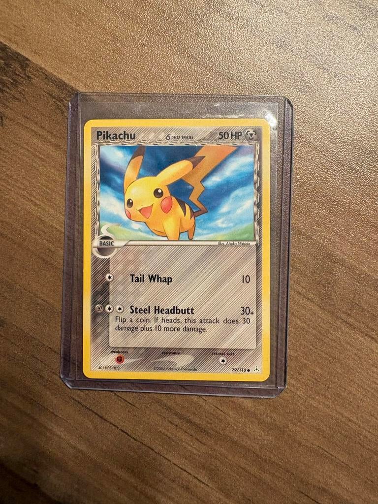 Pikachu Delta Species Pokémon Kaart (79/110), Hobby en Vrije tijd, Verzamelkaartspellen | Pokémon, Ophalen of Verzenden, Zo goed als nieuw