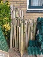 Afrasterings palen, Ophalen