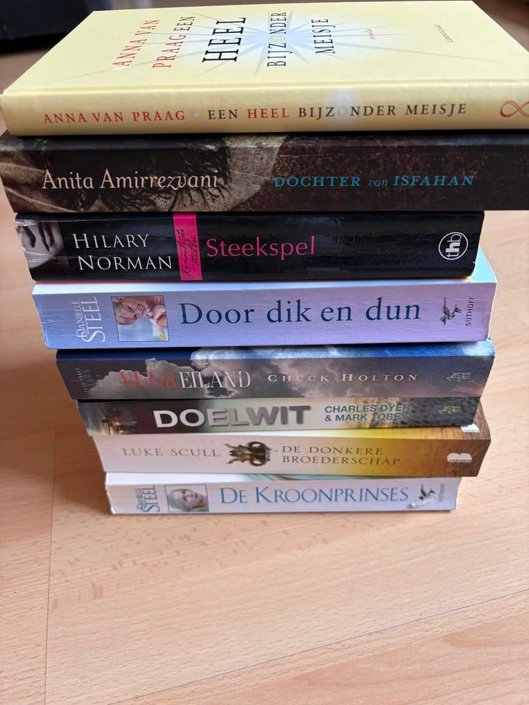 Boekenpakket: Diverse Romans en Thrillers (7 stuks), Boeken, Romans, Ophalen of Verzenden, Gelezen, Nederland