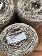 Supersoft- Grijsbeige garen 600 gram met katoen en wol, Ophalen of Verzenden, Nieuw, Breien of Haken, Wol of Garen