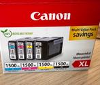 Canon Inkttanks Multipack PGI-1500 XL, Computers en Software, Printerbenodigdheden, Ophalen of Verzenden, Nieuw, Cartridge, Canon