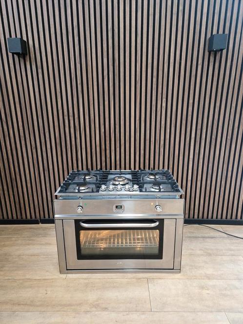 Luxe Boretti Inbouw oven + gaskookplaat (Gratis bezorgen), Witgoed en Apparatuur, Kookplaten, Zo goed als nieuw, Inbouw, Gas, 5 kookzones of meer