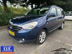 Dacia Lodgy 1.2 TCe Stepway 7p, 2e Eigenaar, O.H. Historie, Auto's, Dacia, Voorwielaandrijving, Stof, Gebruikt, Blauw