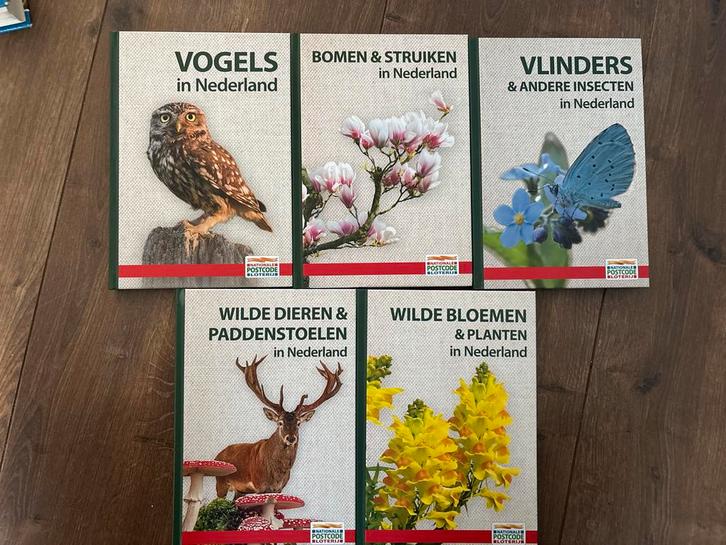 Natuurboeken Postcode Loterij - Complete Set, Boeken, Natuur, Zo goed als nieuw, Natuur algemeen, Ophalen of Verzenden