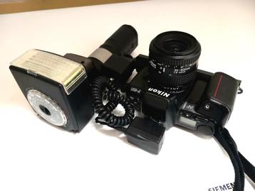 NIKON F601 + METZ 45CL-4 beschikbaar voor biedingen