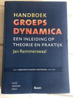Handboek Groepsdynamica een inleiding op theorie en praktijk, Jan Remmerswaal, Zo goed als nieuw, Alpha, HBO