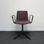 Enea Lottus Design Stoelen | Eetkamerstoelen | Donkerbruin, Gebruikt, Bruin, Ophalen of Verzenden, Metaal