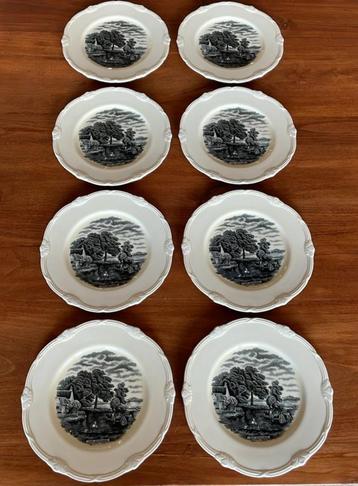 6 Grindley Scènes after Constables borden beschikbaar voor biedingen