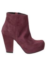 Fornarina KENSIT enkel boot plateau schoen laars wijnrood 39, Lage of Enkellaarzen, Ophalen of Verzenden, Rood, Fornarina