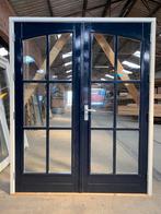 TUINDEUR MET KOZIJN ROEDES (B176xH217,5) HR++, Ophalen, Vouwdeur, Glas, 120 cm of meer