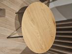 Bijzettafel JYSK model NYBO, Gebruikt, Rond, 55 tot 75 cm, Hout