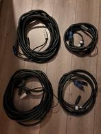 Set prik kabels actieve PA set, Muziek en Instrumenten, Ophalen of Verzenden, Zo goed als nieuw, Apparatuur