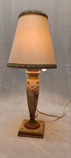 Antiek Schemerlampje met Bloemen, Ophalen of Verzenden