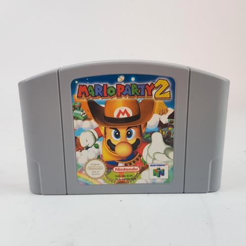 Mario Party 2 Nintendo 64 || Nu voor €59.99!!, Spelcomputers en Games, Games | Nintendo 64, Gebruikt, 3 spelers of meer, Vanaf 3 jaar