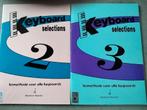 Keyboard Selections deel 2 en 3, Muziek en Instrumenten, Bladmuziek, Ophalen of Verzenden, Zo goed als nieuw, Keyboard