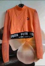 ✅️ PUMA Cropped (sport) top maat 36, Puma, Overige typen, Oranje, Ophalen of Verzenden