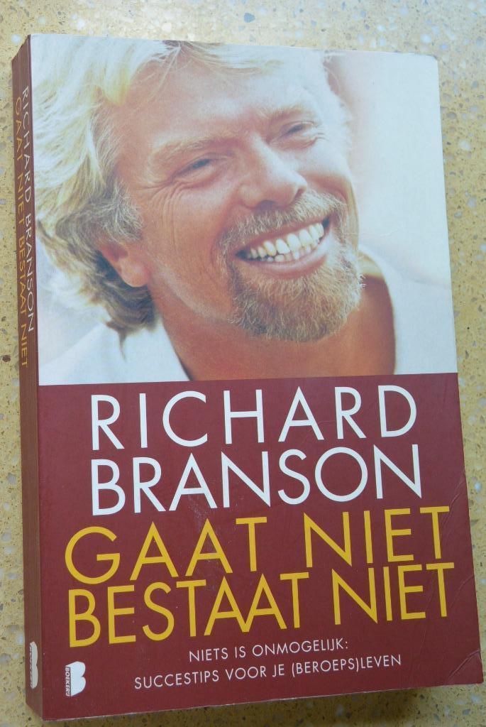 Gaat niet bestaat niet Succestips Richard Branson, Boeken, Overige Boeken, Gelezen, Ophalen of Verzenden