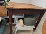 Oud Grenen Keuken Tafeltje, Antiek en Kunst, Antiek | Meubels | Tafels, Ophalen