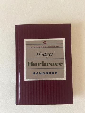 Hodge’s Harbrace Handbook Sixteenth Edition beschikbaar voor biedingen