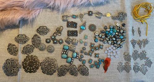 Grote partij Gypsy boho kralen en ornamenten voor sieraden, Hobby en Vrije tijd, Kralen en Sieraden maken, Zo goed als nieuw, Kraal