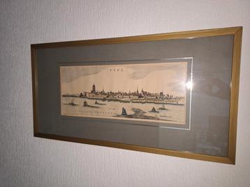 Schilderij Tiel - Oude Stadsgezicht beschikbaar voor biedingen