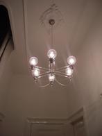 Kroonluchter modern Sandeluce  Chandelier type 1879 halogeen, Huis en Inrichting, Ophalen, Zo goed als nieuw, Glas, Modern