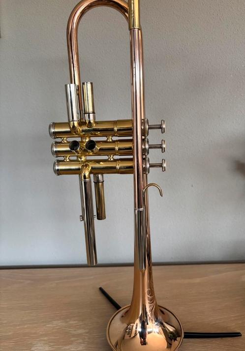 SML Paris trompet TP 600, Trombone, Saxofoon, Muziek en Instrumenten, Blaasinstrumenten | Trompetten, Zo goed als nieuw, Bes-trompet