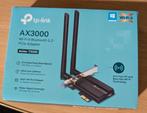 TP-Link Archer TX50E Wi-Fi+Bluetooth 5.2 PCIe Card, Computers en Software, Netwerkkaarten, Ophalen of Verzenden, Zo goed als nieuw