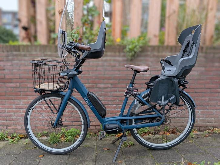 Gazelle Bloom C7 HMS - 53 inch - 2022, Fietsen en Brommers, Elektrische fietsen, Gebruikt, Gazelle, 51 tot 55 cm, 50 km per accu of meer