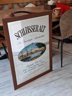 Spiegel met Schösser Alt Reclame, Ophalen, Minder dan 50 cm, Gebruikt, Overige typen