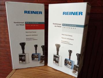 REINER handstemp B6K & B6 4,5mm en 5,5mm nieuw in de dozen. beschikbaar voor biedingen