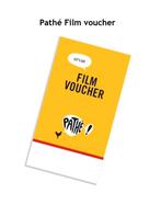 8x Pathe Film Voucher Bioscoop Filmticket, Tickets en Kaartjes, Filmkaartjes, Drie personen of meer, Vrijkaartje alle films
