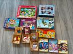 Groot pakket domino, puzzels, dvd’s, Ophalen of Verzenden, Zo goed als nieuw