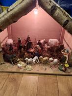Kerststal met figuren, Diversen, Ophalen of Verzenden, Zo goed als nieuw