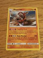 Rhyperior holo 067/147 burning shadows, Ophalen of Verzenden, Zo goed als nieuw, Losse kaart, Foil