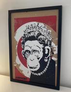 Banksy : werk beperkt tot 50 exemplaren. ingelijst verkocht, Verzenden