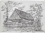 Ootmarsum schaapskooi ongelopen ansichtkaart ( 2104 ), Ophalen of Verzenden, Ongelopen