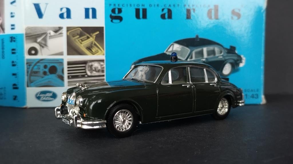 Jaguar Mk2 Somerset Coast Police 1:43 Vanguards Pol, Auto, Nieuw, Info@corgiclassics.co.uk, Le19 1rl Leicester uk