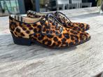Floris van Bommel panter schoenen mt 38,5, Schoenen met lage hakken, Bruin, Floris van Bommel, Ophalen of Verzenden