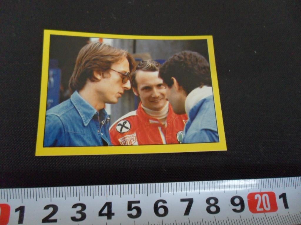 sticker panini #159 FERRARI niki lauda *, Ophalen, Zo goed als nieuw