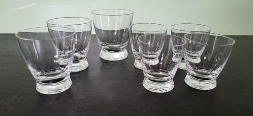 Facetgeslepen kristalglas J.W.Rozendaal, Antiek en Kunst, Antiek | Glas en Kristal, Ophalen of Verzenden