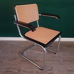6x Cesca Breuer Thonet stijl buisstoel zwart met leuning, Huis en Inrichting, Stoelen, Zwart, Nieuw, Ophalen of Verzenden, Nvt