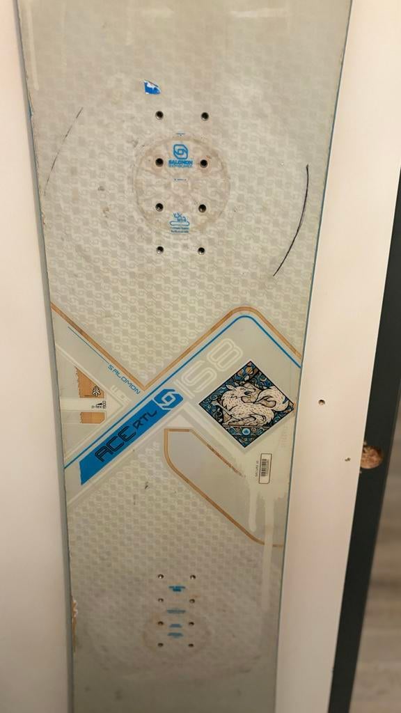 Salomon Snowboard 1.60m - Gebruikt, Ophalen of Verzenden, Gebruikt, Board