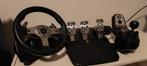 Logitech G25 Racestuur pedalen shifter, Ophalen of Verzenden, Gebruikt