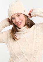 Nieuw! Ragwear vegan super zachte chenille crème beanie muts, Ragwear, Nieuw, Ophalen of Verzenden, Ragwear