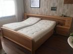 2 persoons elektrisch bed, Huis en Inrichting, Ophalen, 90 cm, Eenpersoons, Beige