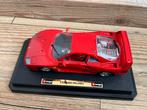 Ferrari F40 (1987), Hobby en Vrije tijd, Modelauto's | 1:24, Ophalen of Verzenden, Zo goed als nieuw, Bburago
