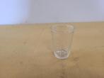 glaasje, Verzamelen, Glas en Borrelglaasjes, Ophalen of Verzenden, Zo goed als nieuw, Borrel- of Shotglas